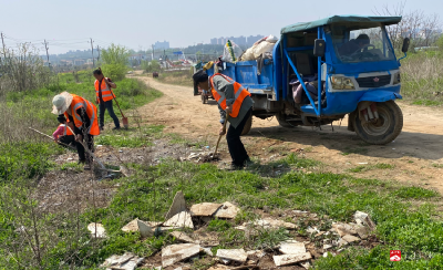 黑虎冲社区：整治环境卫生 筑牢健康社区防线