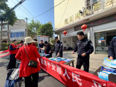 送安全、普法律、防风险，蔡河镇这场平安宣传干货足