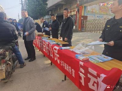 太平镇开展“国家安全·平安共建”主题法治宣传活动