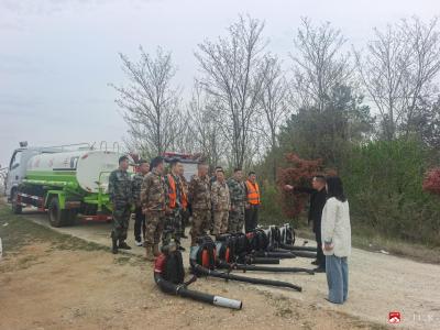 广水经济开发区：扑火队集中备战 拧紧清明防火“安全阀”