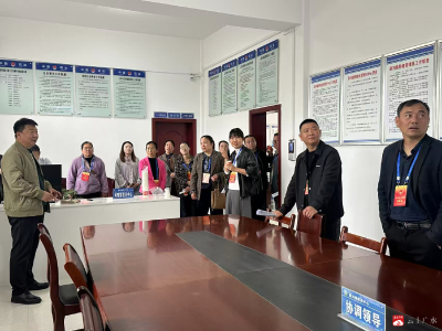 蔡河镇综治中心“开放日”迎来特殊“体验团”