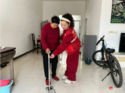 双桥社区：爱心辅具送上门精准助残暖人心