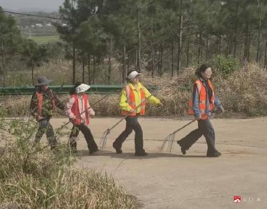 黑虎冲社区：坚守防火一线 守护绿色家园