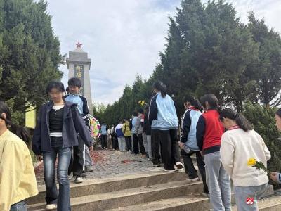 缅怀革命先烈 传承红色基因  —— 郝店镇开展清明祭扫主题教育