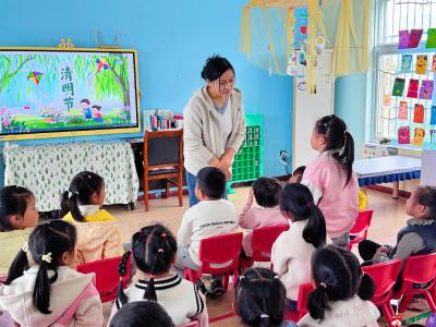 小蚁寻春趣 清明伴童行——蔡河镇中心幼儿园2026年清明节主题活动