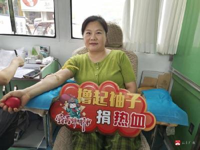 广水市第二实验小学积极参与无偿献血活动