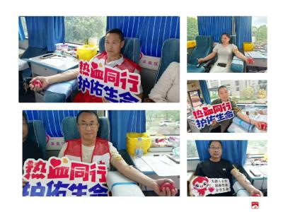 热血铸师魂 奉献显担当  ——关庙镇中心中学党员教师积极参加义务献血活动