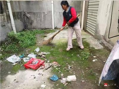 应山街道南关社区：清洁家园齐发力 小积分聚起大合力