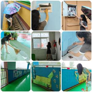 暴雨坚守护平安 双线筑牢安全墙——蔡河镇中心幼儿园暴雨应急安全排查与暖心守护行动