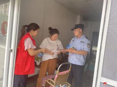 广水经济开发区:禁毒信访入户宣传 筑牢平安法治防线