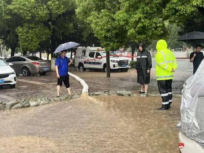 闻汛而动 全力护航！广水市城管局扎实开展强降雨防汛排涝工作