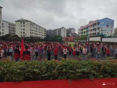 应台中心小学：高举队旗跟党走 做新时代好少年
