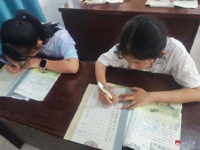 书写芳华 笔润童心——陈巷镇中心小学举办汉字书写比赛活动