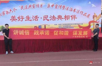 广水市信访局开展“讲诚信践承诺” 主题宣传活动