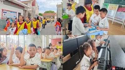 沉浸式体验小学生活 家校携手铺就成长路  ——广水市蔡河镇中心小学开展幼小衔接校园观摩体验活动