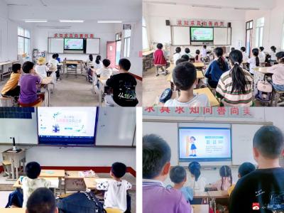 呵护心灵，阳光成长——蔡河镇小河中心小学开展中小学生心理健康应知应会主题班会