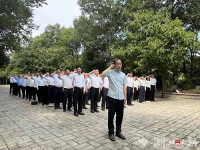 循红色足迹 淬信仰之光！广水市委党校夏季主体班开展红色研学之旅