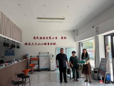 曹塘角社区新时代文明实践站开展端午慰问活动