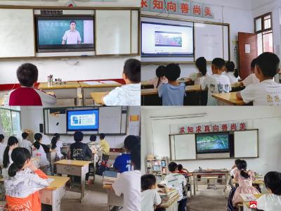 观看防溺水安全教育电影，家校携手筑牢安全防线——蔡河镇小河中心小学开展防溺水安全教育活动