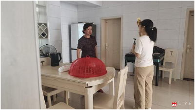北关社区开展”幸福清单送上门“暖心行动