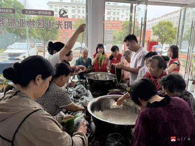 北关社区：粽叶飘香迎端午 文明实践暖邻里