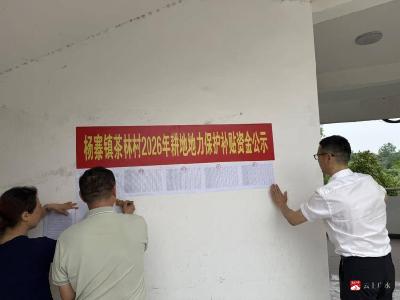阳光公示守底线 惠农补贴暖民心——杨寨财政所扎实开展2026年耕地地力保护补贴公示工作