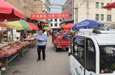 广水陈巷镇市场监管所：扫黑除恶宣传进市场 筑牢公平营商环境