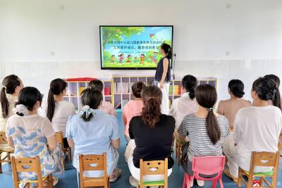 远离电子屏幕 守护纯真童年——武胜关镇中心幼儿园学前教育宣传月活动