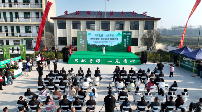 为了这一抹青绿——“随州泡泡青”开园仪式暨电商直播大赛侧记