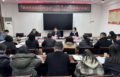 聚焦两会 | 姜辛辛参加政协随县四届四次会议教育、医药卫生、文体艺术界分组讨论
