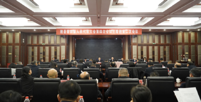 聚焦两会 | 随县第四届人民代表大会第四次会议主席团第二次会议召开 