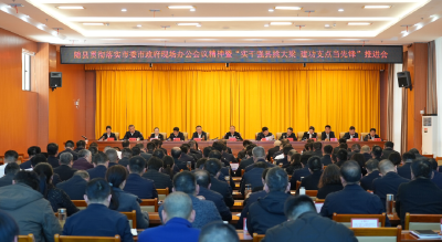 随县召开贯彻落实市委市政府现场办公会议精神暨“实干强县挑大梁 建功支点当先锋”推进会 