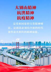 “弘扬三大精神 奋力建成支点”海报