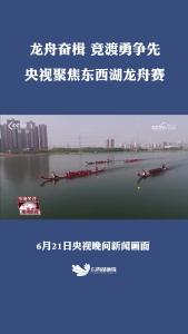 龙舟奋楫 竞渡勇争先 央视聚焦东西湖龙舟赛