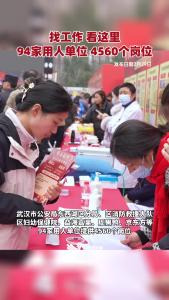 2024年东西湖区“春风行动”吴家山专场招聘会在海林广场举行