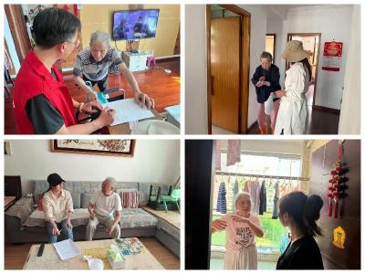 这支敲门小分队，让“空巢”变暖巢