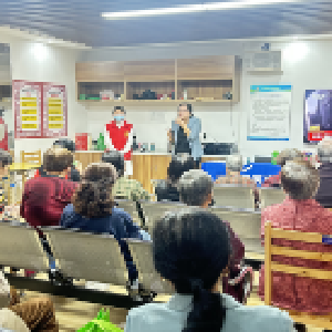 文家湾社区开展“秋季胃肠养护 健康乐享金秋”活动