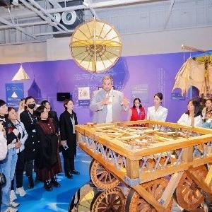 长江文明馆“奇遇江城——解密达·芬奇的 自然美学与文明灵感”展开展