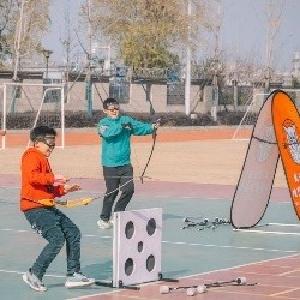 永丰社区：箭指快乐 共育温情 举办亲子攻防箭活动