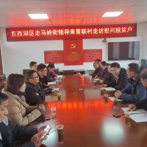 结对共建聚合力 携手帮扶谋发展——走马岭街与姚家集街青联村深化协作交流