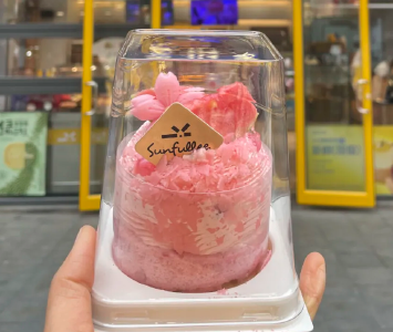 樱花树下品“皇冠”：樱花季限定美食浪漫上市