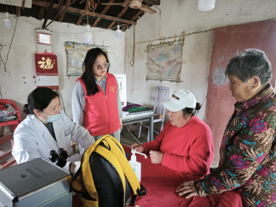 六合社区丨链接医疗资源开展便民眼科公益服务