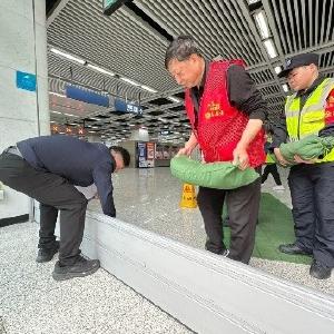 刘家墩社区联合开展防内涝演练，夯实防汛安全屏障