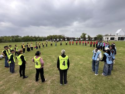 径河街长墩堤社区：运动进社区 健康伴我行——“春风十里 趣野出游”