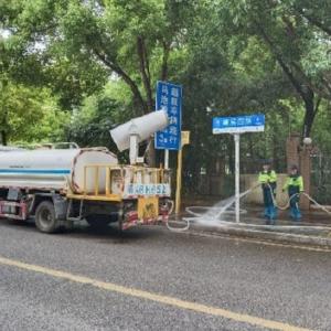 东西湖区常青花园齐力“清洁家园”迎五一 居民点赞：楼道清爽了，道路通畅了