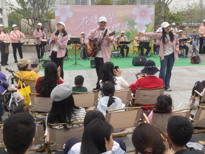 花漾年华漫歌樱溪 民谣音乐会奏响春日欢歌