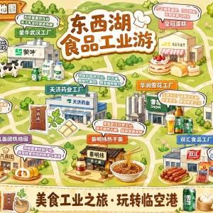五条研学专线发布！武汉临空港食品工业游开启“集团军”时代