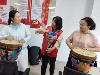 喊你来打非洲鼓，将军北路社区这支银发鼓队要参加大赛了