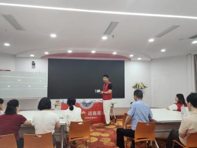 径河街官塘角社区：禁毒宣传进楼宇 筑牢全民防毒安全防线