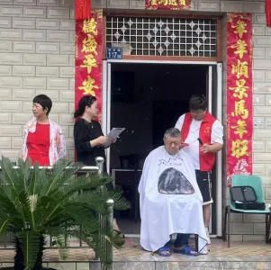 柏泉街开展惠民便民志愿服务活动